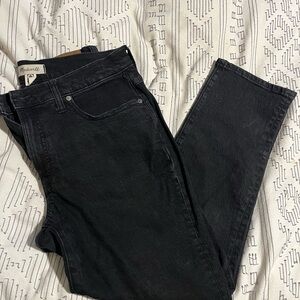 Madewell Women’s Perfect Vintage Jean Black Mid-Rise